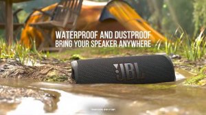 JBL Flip 6 Portable waterproof speaker with bold JBL Original Pro Sound