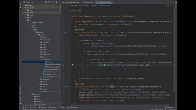 Урок по созданию модов FORGE 1 16 5 #40 Интеграция с Curios API