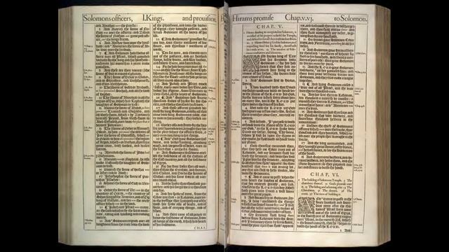 1.Kings 3~5 | 1611 KJV | Day 102 смотреть онлайн