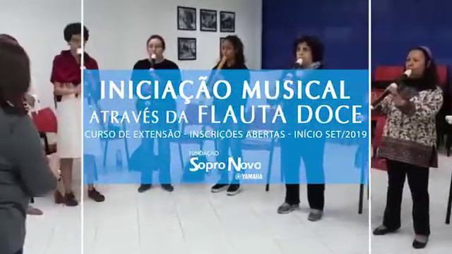 Aula Experimental- Sopro Novo Yamaha 2019 смотреть онлайн