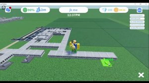 How to build an airport in Mini Cities - Roblox