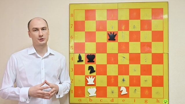 Шахматы для детей Легкая задача