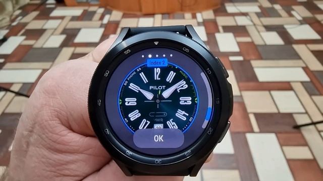 Шикарный Аналоговый Циферблат SH006 - Pilot для Galaxy Watch 4 смотреть онлайн