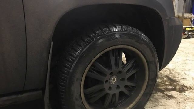 Увеличение клиренса Chevrolet Tahoe