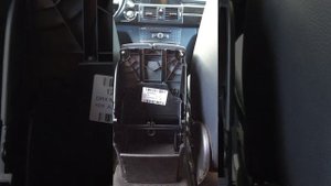 Mercedes Benz GLK X204 center cup holder removal