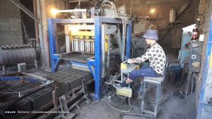 Работа вибропресса Рифей-Универсал-М
