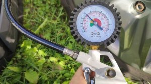 Накачка автомобильного колеса 205/55/16 с 0 до 2 атмосфер,  компрессором беркут SAC- 300 за 35секун