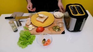 Очень вкусный Сэндвич с курицей на завтрак