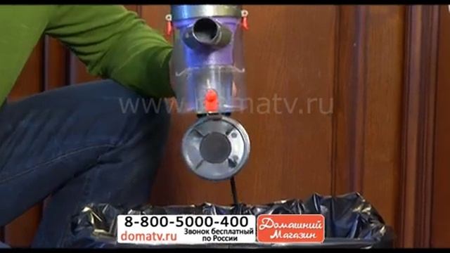 Компактный пылесос «Вихрь». domatv.ru