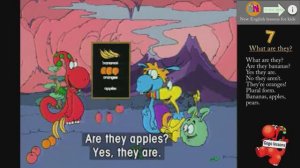 Английский  для детей Фрукты Fruits 7