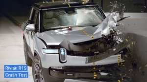 2023 RIVIAN R1T & R1S in Crash Test - Surprizing results!!!