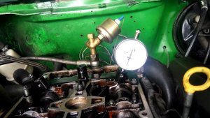 Установка перекрытия клапанов 2112 Настройка распредвалов Valve overlap setting on 16V turbo engine