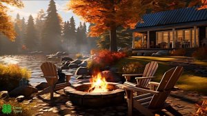 Вечер у костра под прекрасную музыку .Релакс.