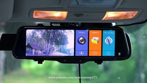 Обзор зеркала-регистратора SLIMTEC Dual M9 от канала AutoMPS | Купить авторегистратор