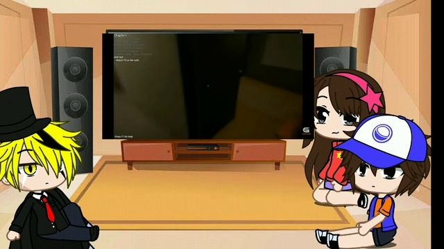 ~Реакция Гравити Фолз на малыша в жёлтый~ смотреть онлайн