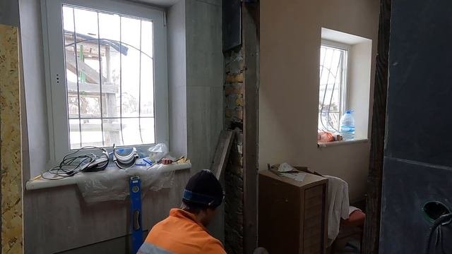 Укладка плитки/керамогранита СВЕРХУ ВНИЗ
