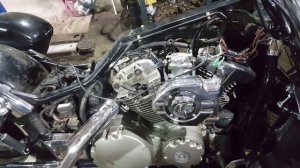 Убираем экологию Honda VTX 1300