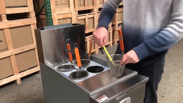 nsf etl Noodle cooker gas propane Commercial Noodles Cooker Pasta Cooking Pot Stainless Steel смотреть онлайн