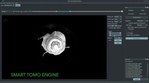 Томографическая реконструкция бутона розы | Smart Tomo Engine 2.0