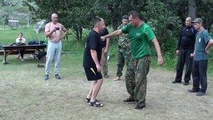 Русский рукопашный бой - стиль Соловьева . Работа без рук - тренировка тела . Алтай 2016