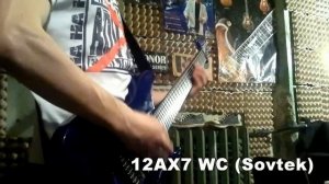 Сравнение ламп 6Н2П-ЕВ, 12AX7, ECC83S. (Hi Gain)