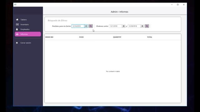 Sistema de gestión de restaurantes Javafx смотреть онлайн