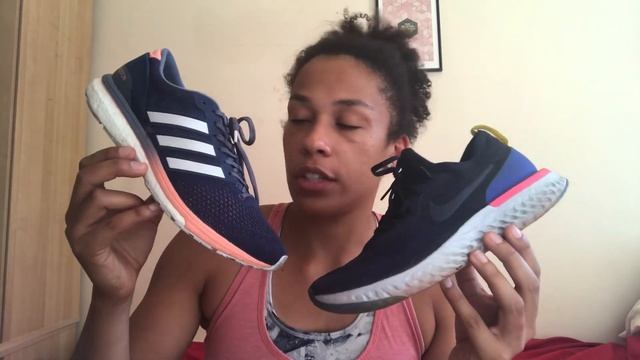 Shoe Review: Nike Epic React vs Adidas Boston смотреть онлайн