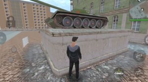 Как залезть в танк в  MadOut 2