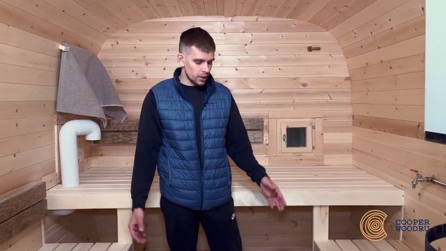 Баня бочка (квадро) 5 метров в Перми