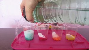 ЦВЕТНАЯ ПЕНА Как сделать ВУЛКАН Цветной Пены COLOR FOAM