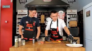 Филе лосося на кедровой доске