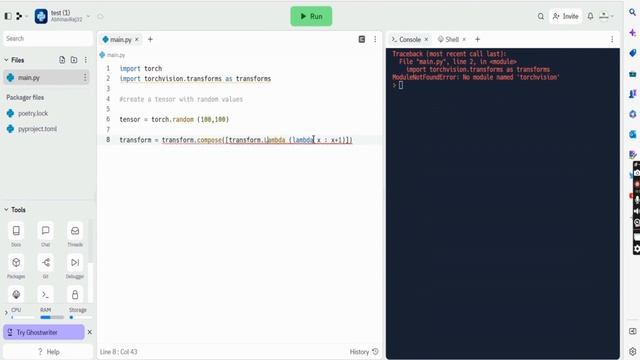Pytorch Tutorial for Beginners