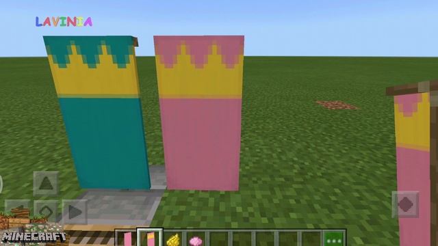 Как скрафтить знамя флаг Короны в майнкрафт! How to craft a crown flag in minecraft!