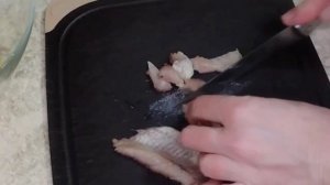 САЛАТ ПО-ДЕРЕВЕНСКИ С КАРТОШКОЙ И СЕЛЁДКОЙ