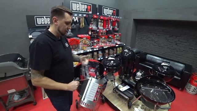 Стартовый набор для розжига гриля Weber смотреть онлайн
