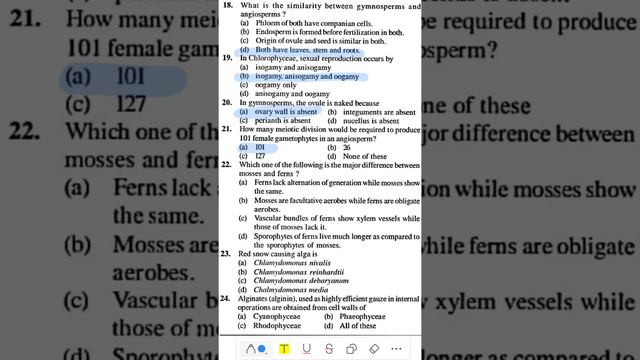 Plant Kingdom DPP | 45 Questions in 30 Minutes with Solution & Discussion | NEET | NCERT смотреть онлайн