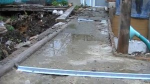 выравнивание фундамента под баню