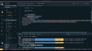 02. Django 3.1. Web-приложение "Телефонная книга" - Создание приложения, создание Моделей.