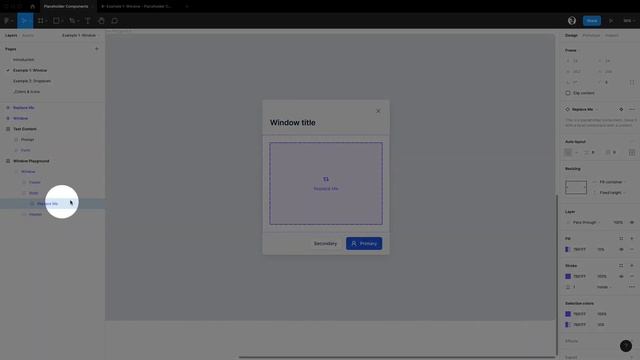 Placeholder Components — Editable components without detaching in Figma смотреть онлайн
