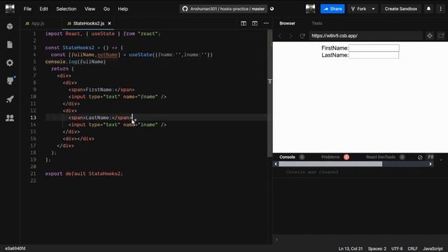 React Tutorial 40 - React Hooks | useState() | Using the State Hook смотреть онлайн