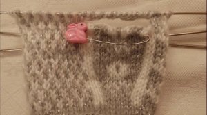 Вязание ( варежки "норвежским узором" )