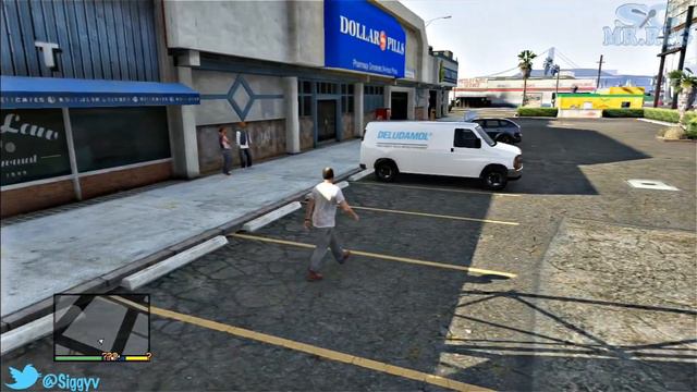 GTA V: Deludamol Van Location | Mrs. Phillips Mission смотреть онлайн