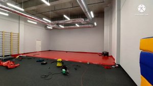 Спортивный зал из тента ,Мат  из пвх,спортивное покрытие,Татами,маты ,Монтаж зала для единоборств