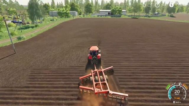 Пионер #21 | Посевная рапса ! Вспашка полей ! Покупка трактора ! | Farming Simulator 19 | Timelaps смотреть онлайн
