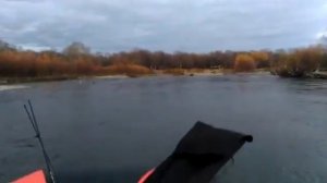 Обкатка  лодки абакан 420 jet  мотор mikatsu 40 2018(2)