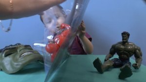 МАСКИ ПАУКА И ХАЛКА, фигуры паука и халка, теранозавры