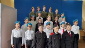 «Песня в солдатской шинели», музыка и слова В.Раинчика « Цветы Победы» МАОУ СОШ 19 г Краснодар