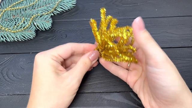 10 ИДЕЙ? Поделки Из синельной проволоки на Новый Год 2022