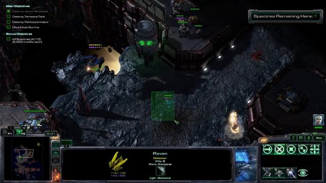 Mission 13 / Nova - Ghost of a Chance -Starcraft II Wings of Liberty Walktrough [Brutal] смотреть онлайн