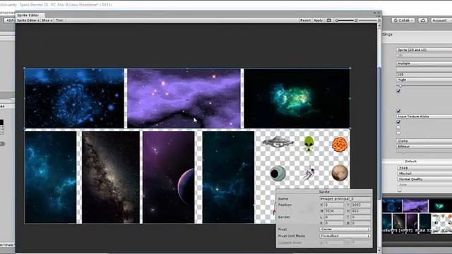 001 space shooter 2D sprites смотреть онлайн